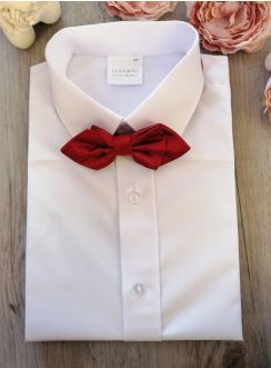 Chemise garçon + noeud papillon smart