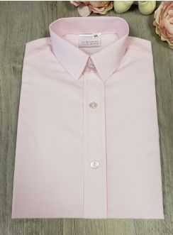 Chemisette cérémonie bébé et petit garçon rose