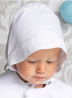 bonnet béguin garçon pour baptême