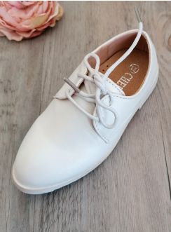 Chaussures cérémonie garçon Mathis blanche Blanc 30