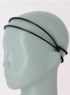 coiffure cheveux attachés simple