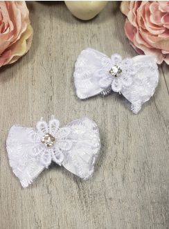 barrette enfant pour coiffure de cérémonie mariage baptême
