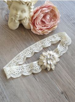 bandeau bébé bijou pour baptême