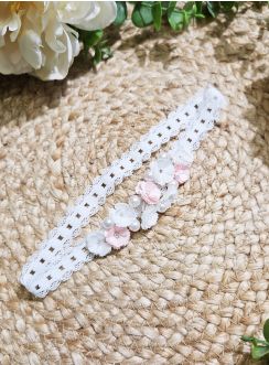 Bandeau coiffure petite fille pour cérémonie – Élégance et finesse