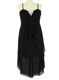 Robe de soirée femme courte devant long derrière Anna