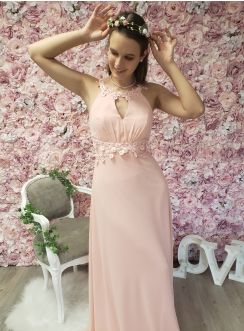 Robe de cocktail longue femme Hilarion