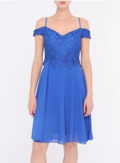 Robe mariage femme bleu royal boutique en France