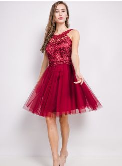 Robe jeune fille tulle et dentelle