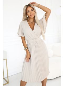 Robe plissé femme
