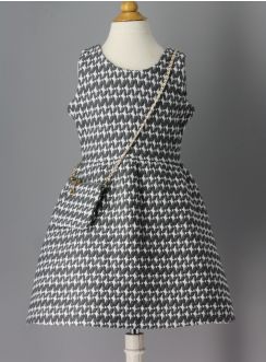 Robe de soirée fille + pochette Jacqueline