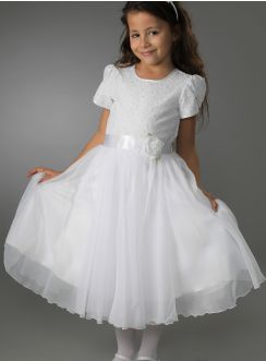 robe communion luxe pour enfant