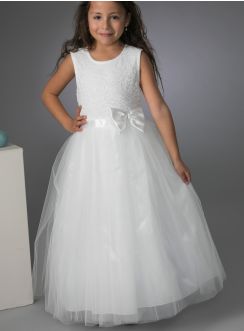 Robe paillette enfant pour mariage cérémonie