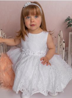 Robe de baptême pour petite fille Elise
