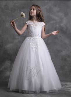 Robe mariage princesse enfant fille