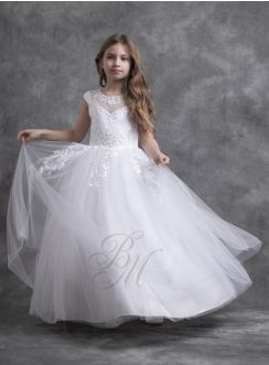 robe mariage longue enfant fille modèle princesse