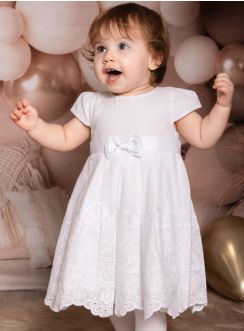 Robe de baptême coton Alienor