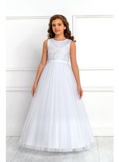 Robe de cérémonie enfant collection Luxe modèle Agathe