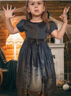ROBE fille pour hallowen chic et de qualité