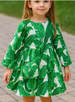 robe cérémonie enfant thème jungle