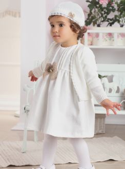 Robe bébé pour mariage ou baptême "Mathilde"