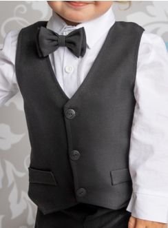 Gilet cérémonie mariage ou soirée pour petit garçon