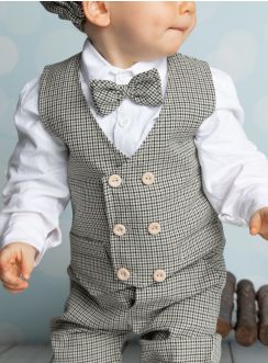 Gilet veston petit garçon pour cérémonie mariage