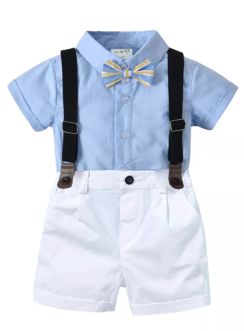 costume mariage pas cher bébé garçon 4 pièce