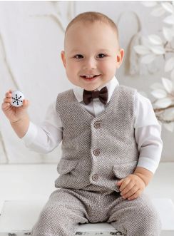 Tenue bébé garçon 4 pièces collection Milan