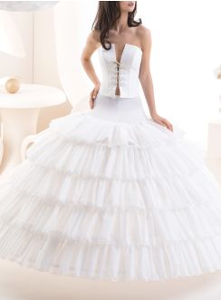 Jupon robe de mariée princesse volume