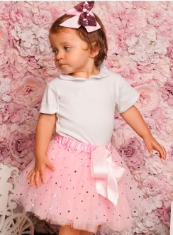 Tutu pour princesse + barrette noeud