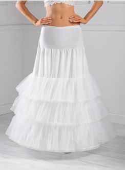 Jupon mariage tulle 3 cerceaux circonférence 260cm