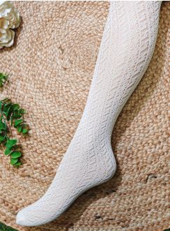 collant blanc enfant fantaisie