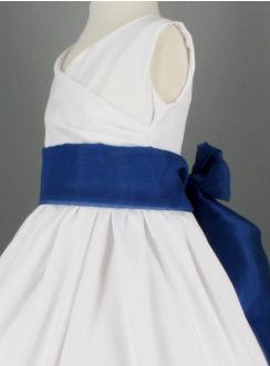 Ceinture de cortège fille pour robe de cérémonie et mariage
