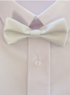 Noeud papillon enfant fushia ou noir en satin et pas cher.