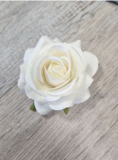 Rose en velours pour décoration mariage baptême