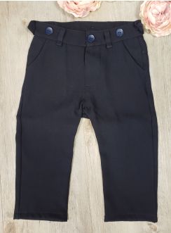 pantalon bébé garçon bleu marine pour mariage ou cérémonie bleu marine