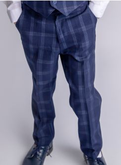 Pantalon bleu marine habillé pour garçon