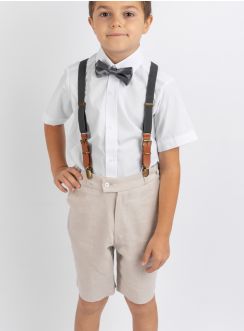 Costume D'anniversaire Bébé Garçon 6-9 Mois - Combinaison + Short Bretelles + Couronne - Thème Beignet Ou Arc-en-ciel