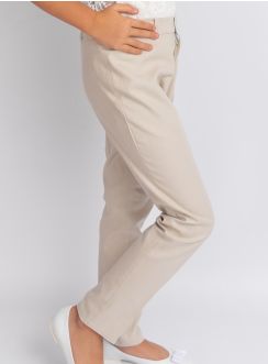 Pantalon lin beige fille top tendance pour un mariage