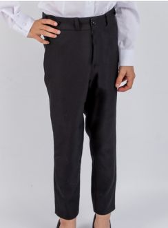 Pantalon fille noir pour soirée, cérémonie ou uniforme.