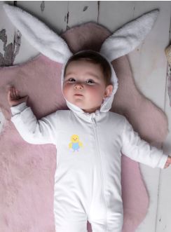 Combinaison bébé Lapin Pâques chaud