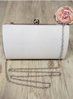 Sac de soirée scintillant rigide sac clutch