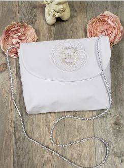 Sac communion avec broderie hostie.