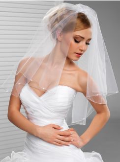 Voile robe de mariée blanc