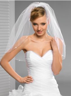 voile mariée blanc