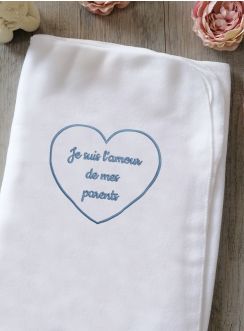 Couverture bébé Je suis l'Amour de mes parents