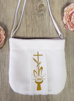 Sac de communion Croix, Hostie et Calice