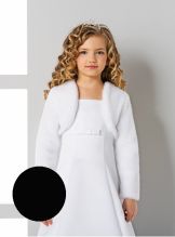 Boléro Mariage Fille Boléro De Mariage En Dentelle Ivoire De Bianco Avec Manches Capuchon E375 Bolero Robe Fille