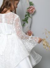Robe De Fille Marmellata Ivoire Taille 6 - Pour Mariage/fête - Occasion Très Bon état