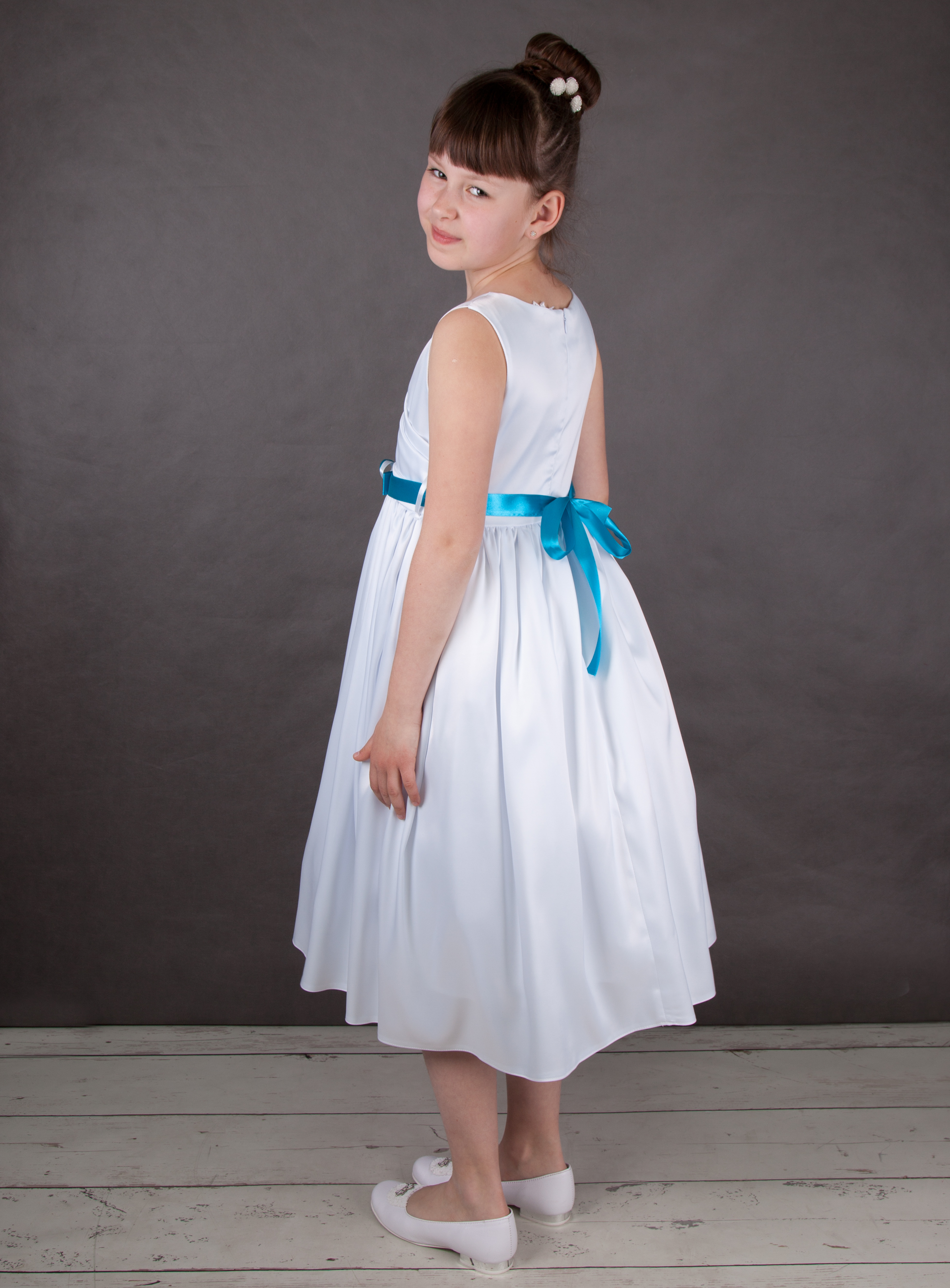 ceinture mariage enfant vue de dos